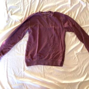 Purple pullover